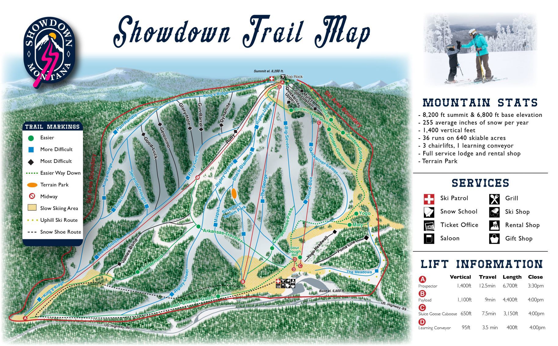 Trail map